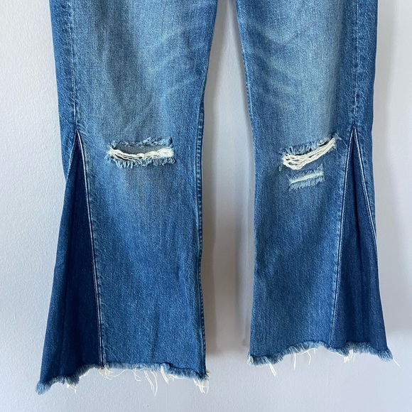 3x1 NYC Higher Ground Gusset Cropped Flare Jeans in Vasto Wash Size 26 - Picture 4 of 9